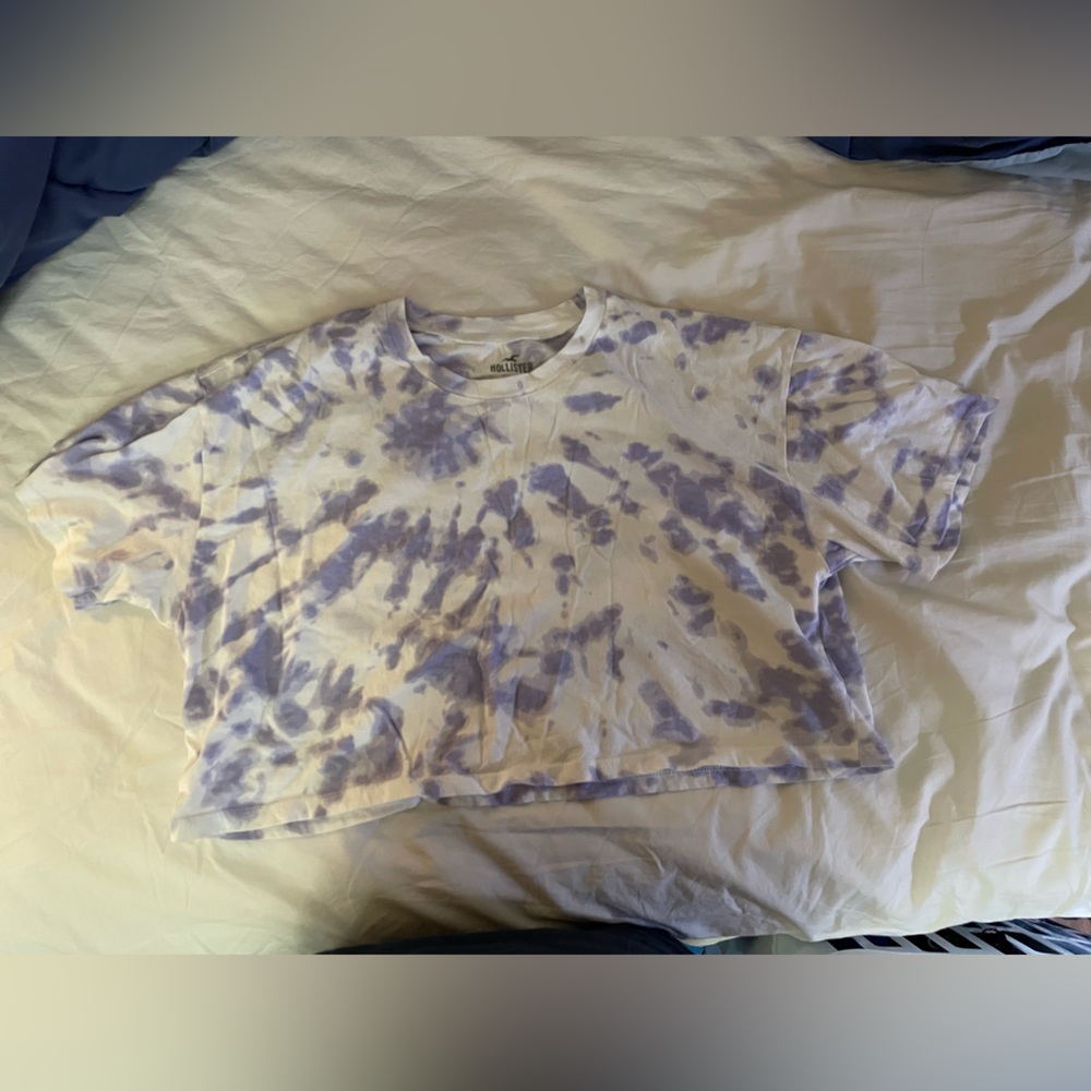 Hollister Tie Dye crop top